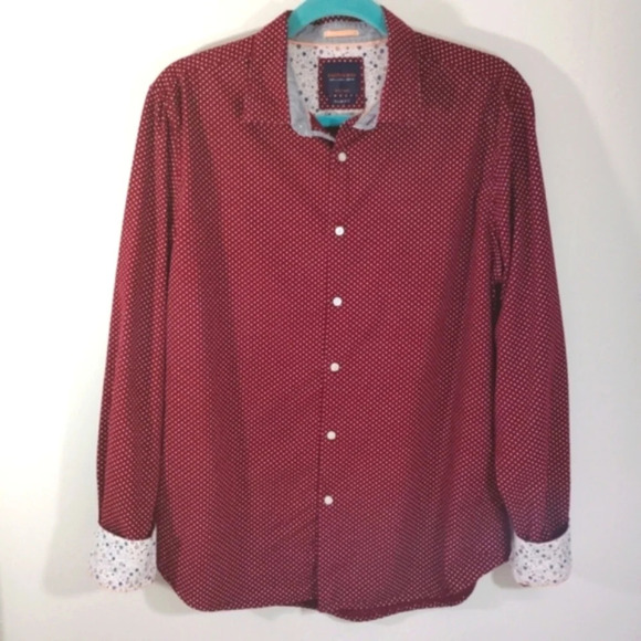 CLEARANCE Cactus Man Ricky Singh Dress Shirt Button Down Long Sleeves - Picture 2 of 16